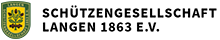 Schützengesellschaft Langen 1863 e.V. Logo